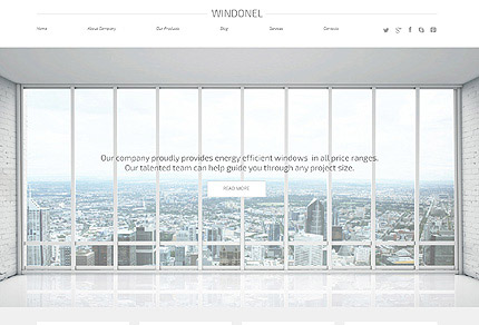 Windows & Doors Responsive WordPress Theme