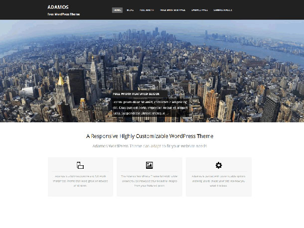 Adamos-WordPress-Theme