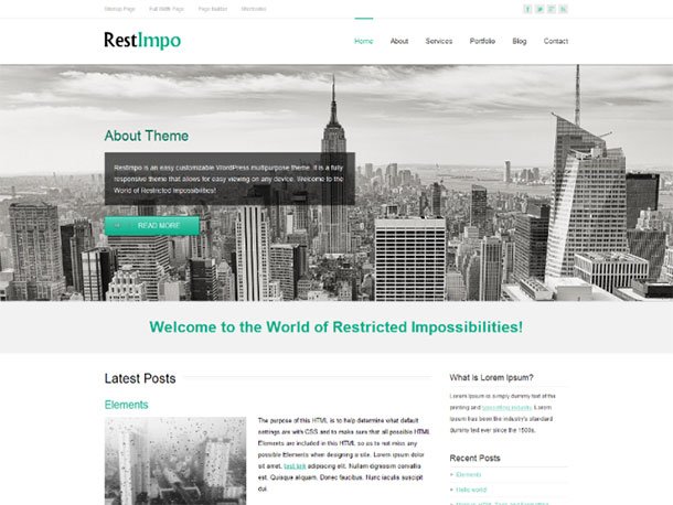 RestImpo-WordPress-Theme